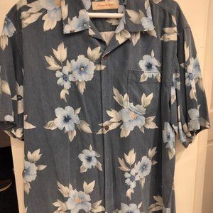 Tommy Bahama Hawaiian Shirt LG